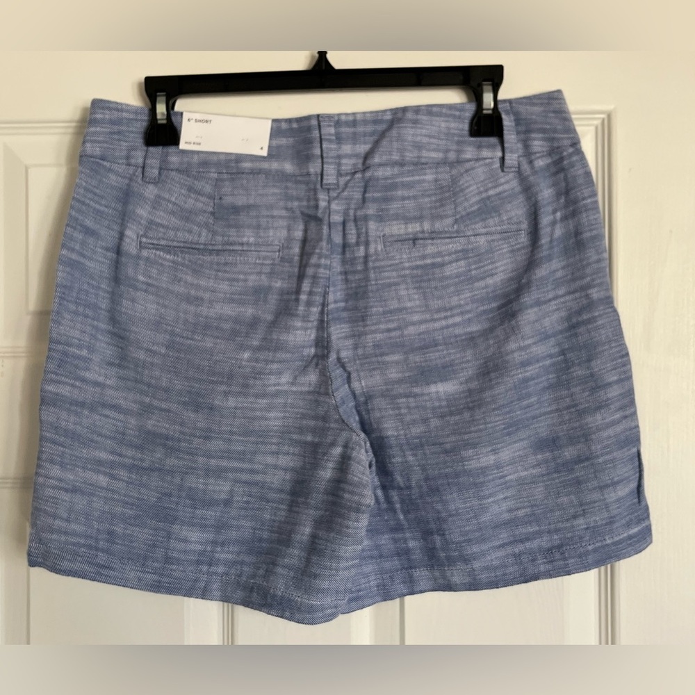 LOFT Blue Shorts with Classic Silhouette - Picture 2 of 7